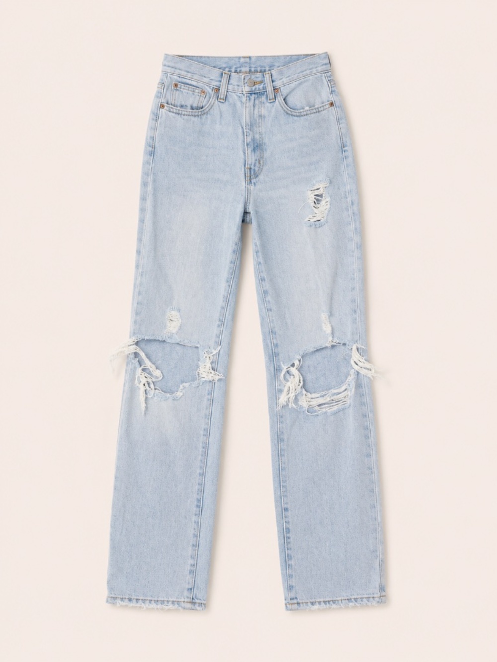 BDG Distressed Straight Leg Jeans Size 25
